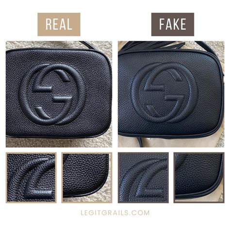 how to spot a fake gucci disco bag|how to tell authentic gucci.